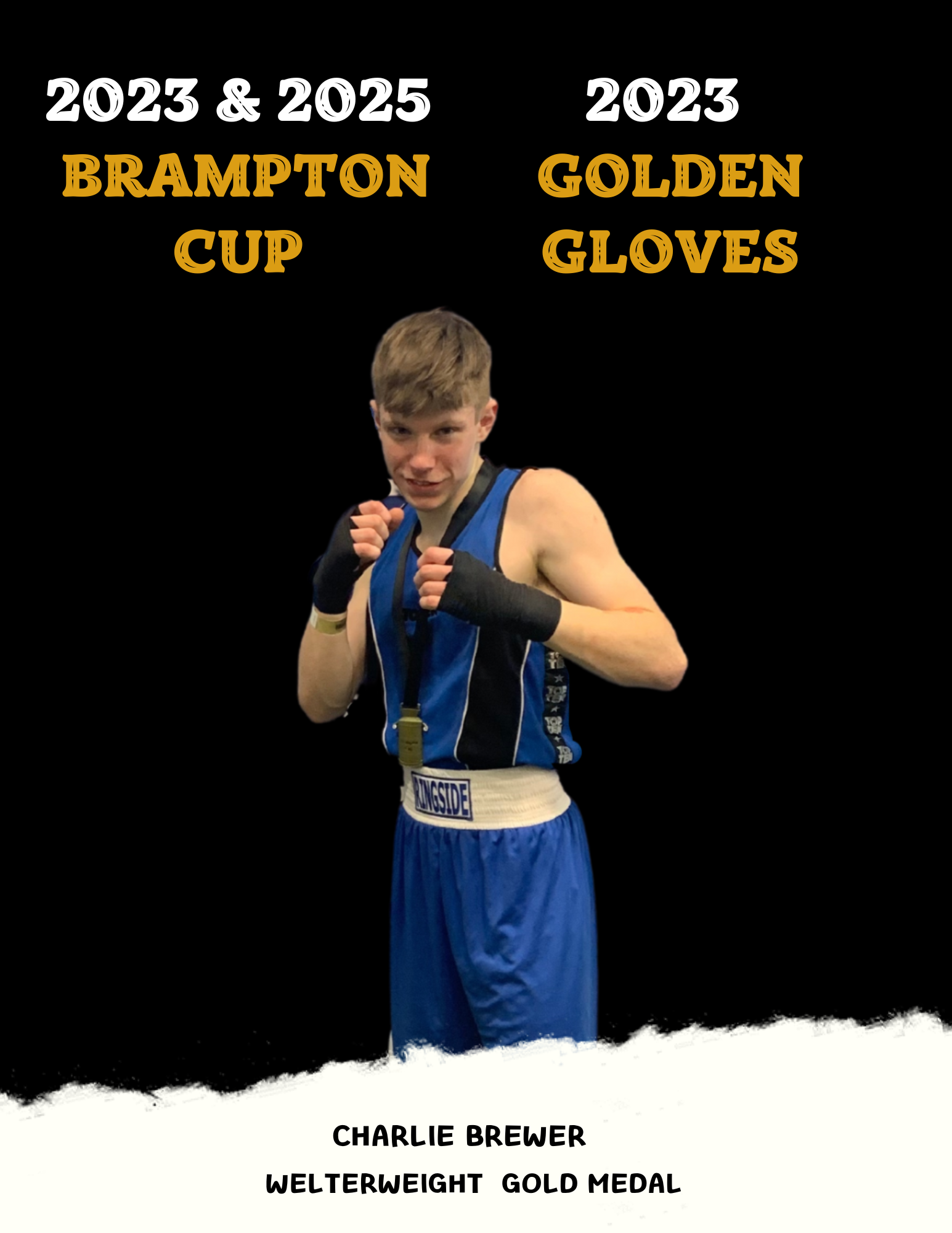 Charlie Brewer Ontario Golden Gloves Champion Toronto Boxing Academy