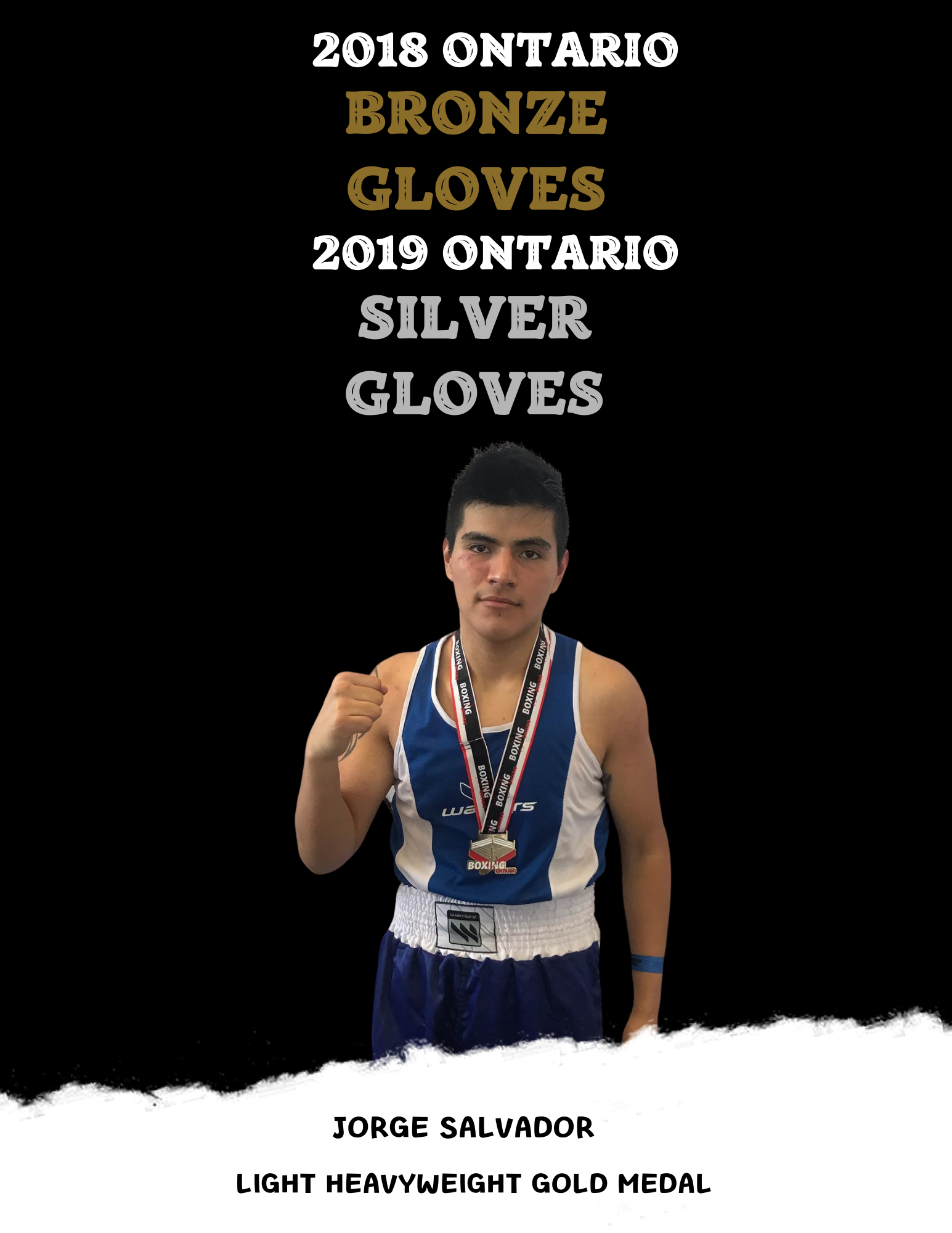 Jorge Salvador amateur boxing medalist Toronto Boxing Academy