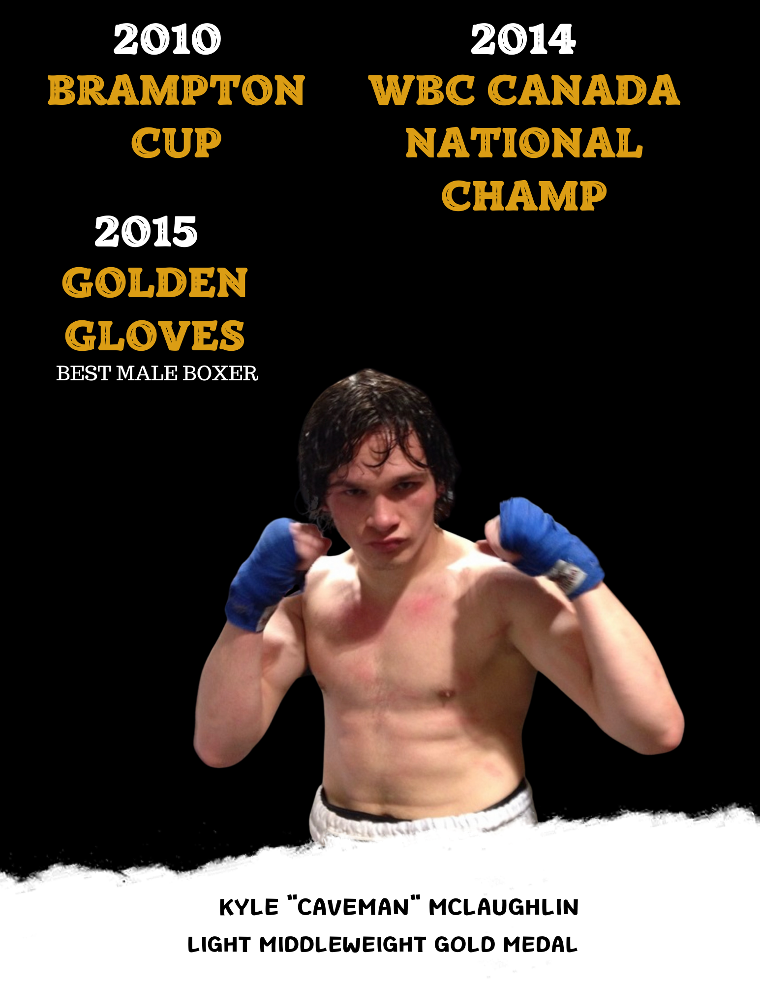 Kyle McLaughlin Ontario Golden Gloves Champion Toronto Boxing Academy