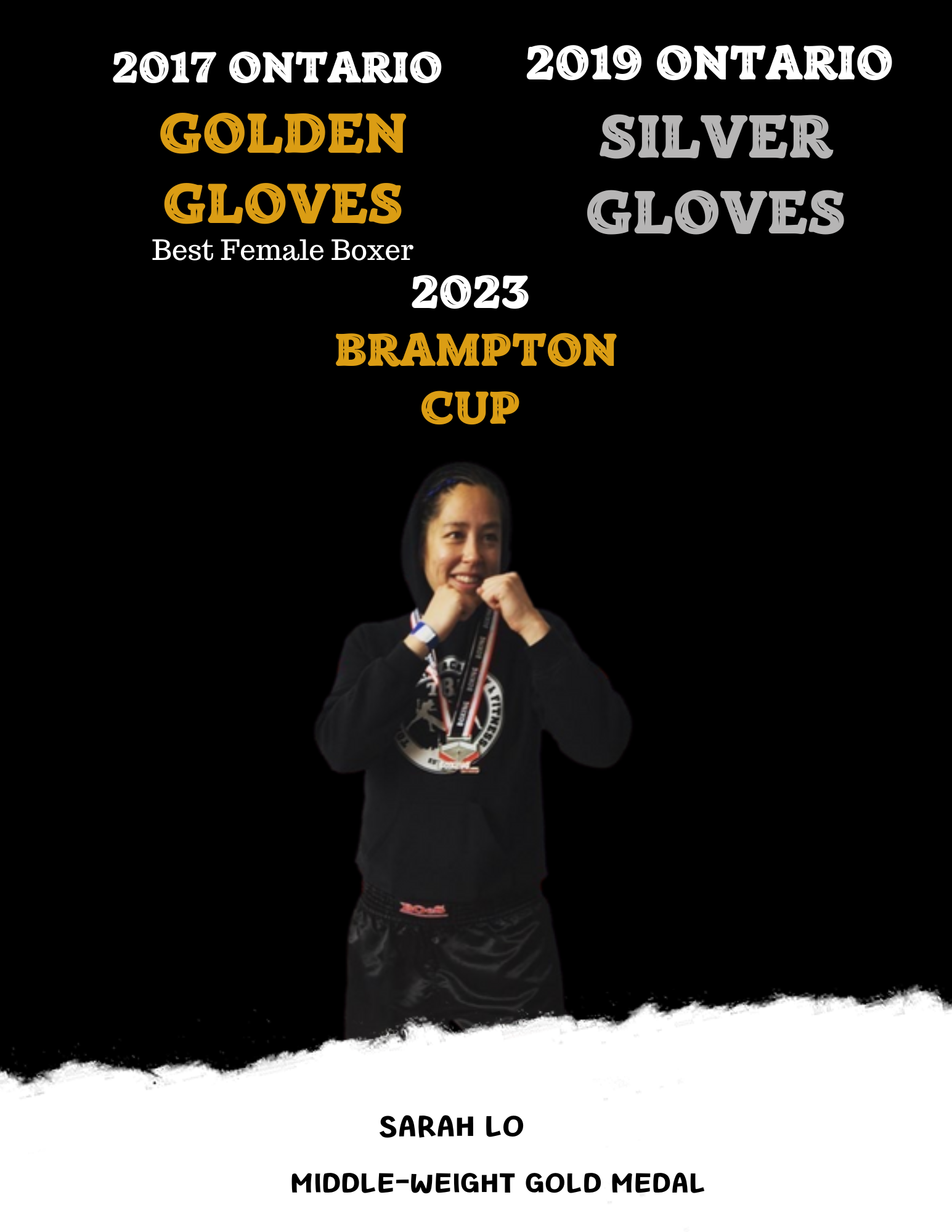 Sarah Lo Ontario Golden Gloves Champion Toronto Boxing Academy