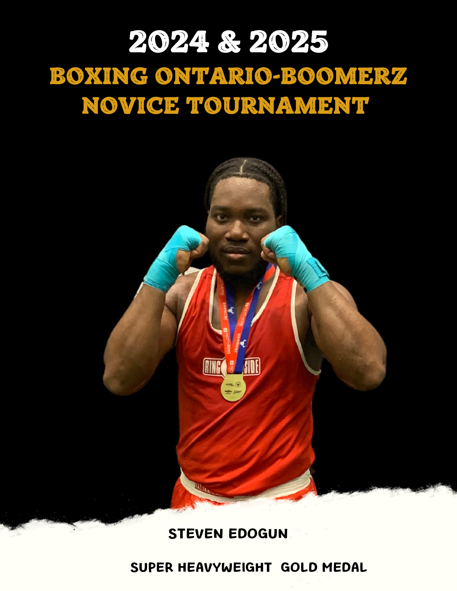 Steven Edogun Boxing Ontario Boomerz Champion Toronto Boxing Academy